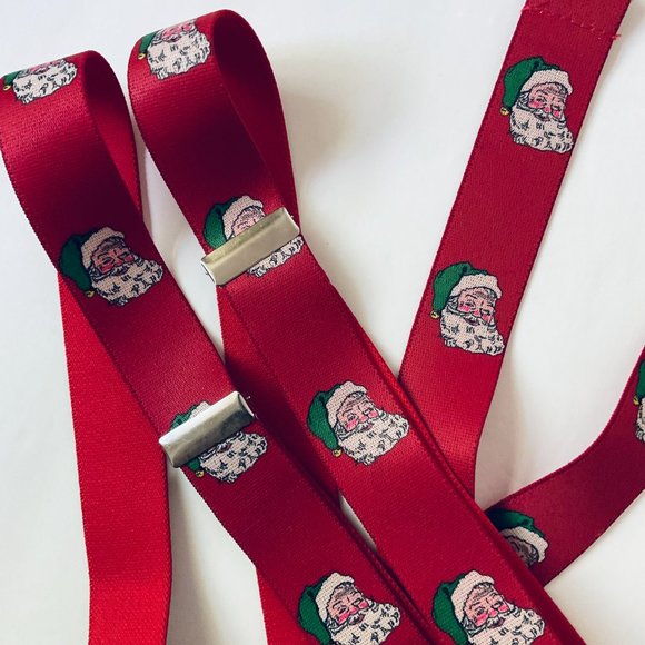 UNBRANDED Santa's Christmas Suspenders OSFM - Picture 4 of 6